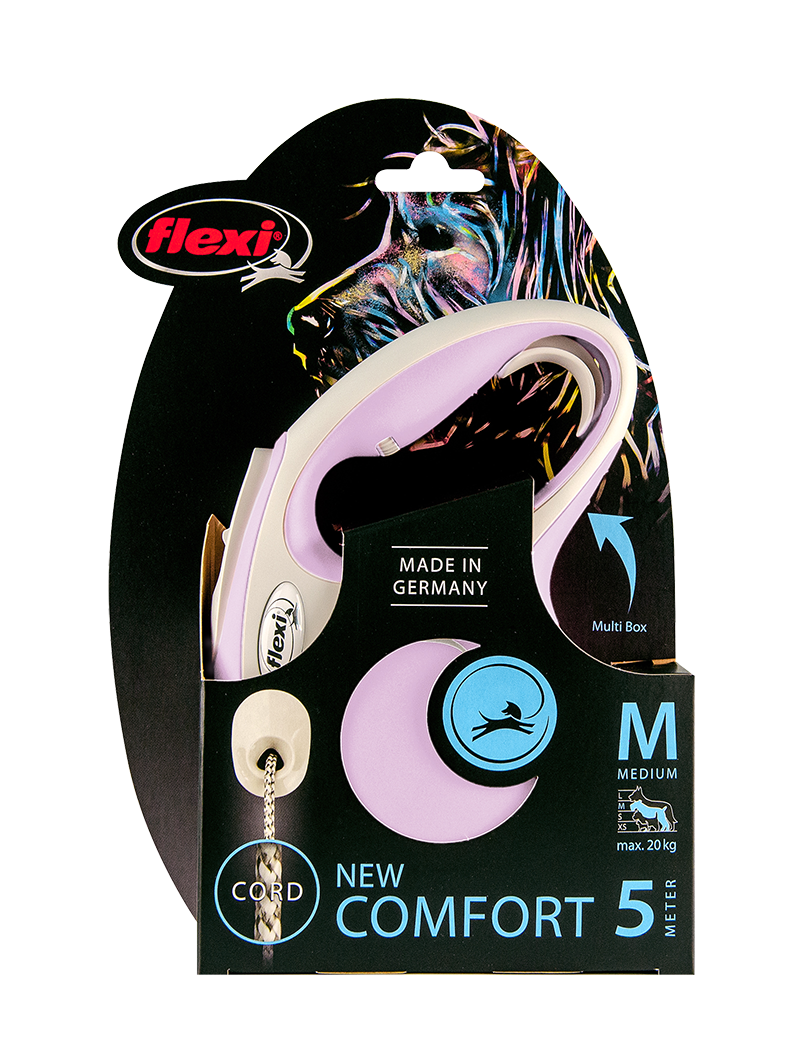 Correa Flexi® Comfort® - Correa Retráctil Para Perros Medianos hasta 20kg (5m)