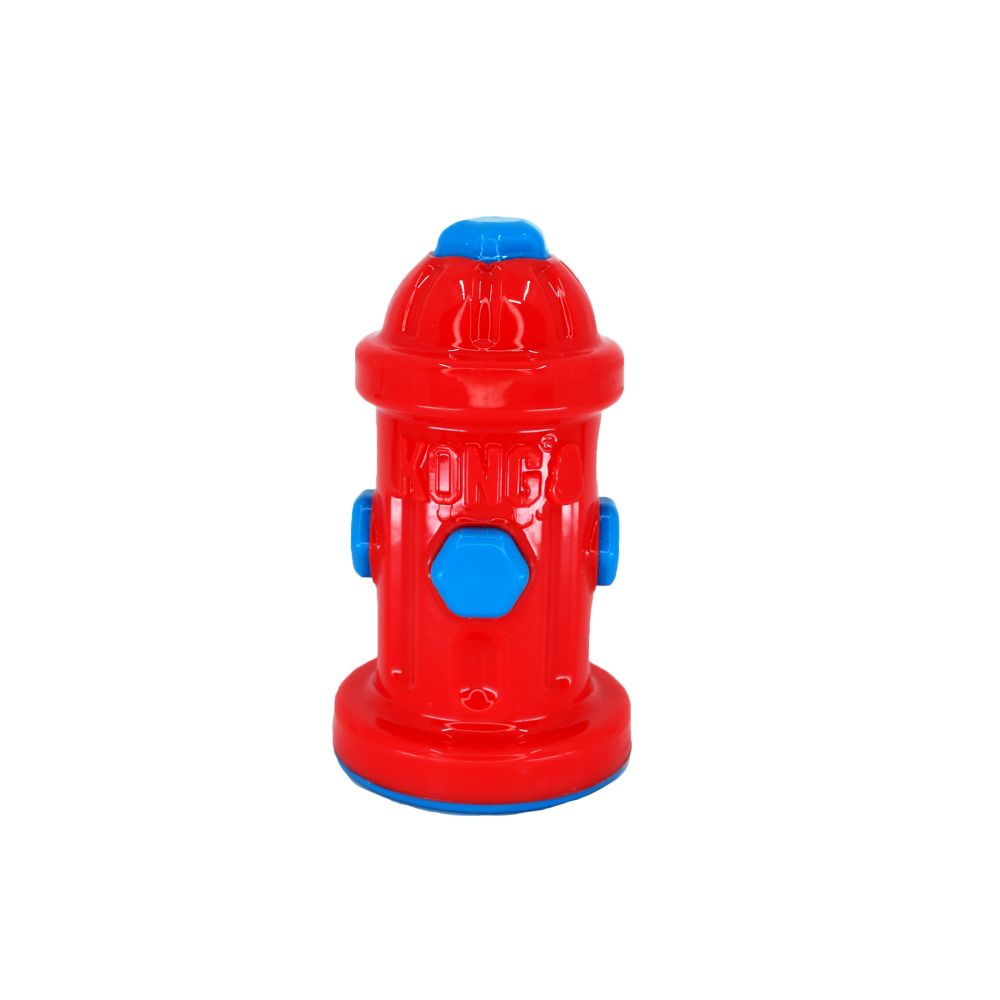 Kong Eon Fire Hydrant - Juguete con Sonido en Forma de Hidrante
