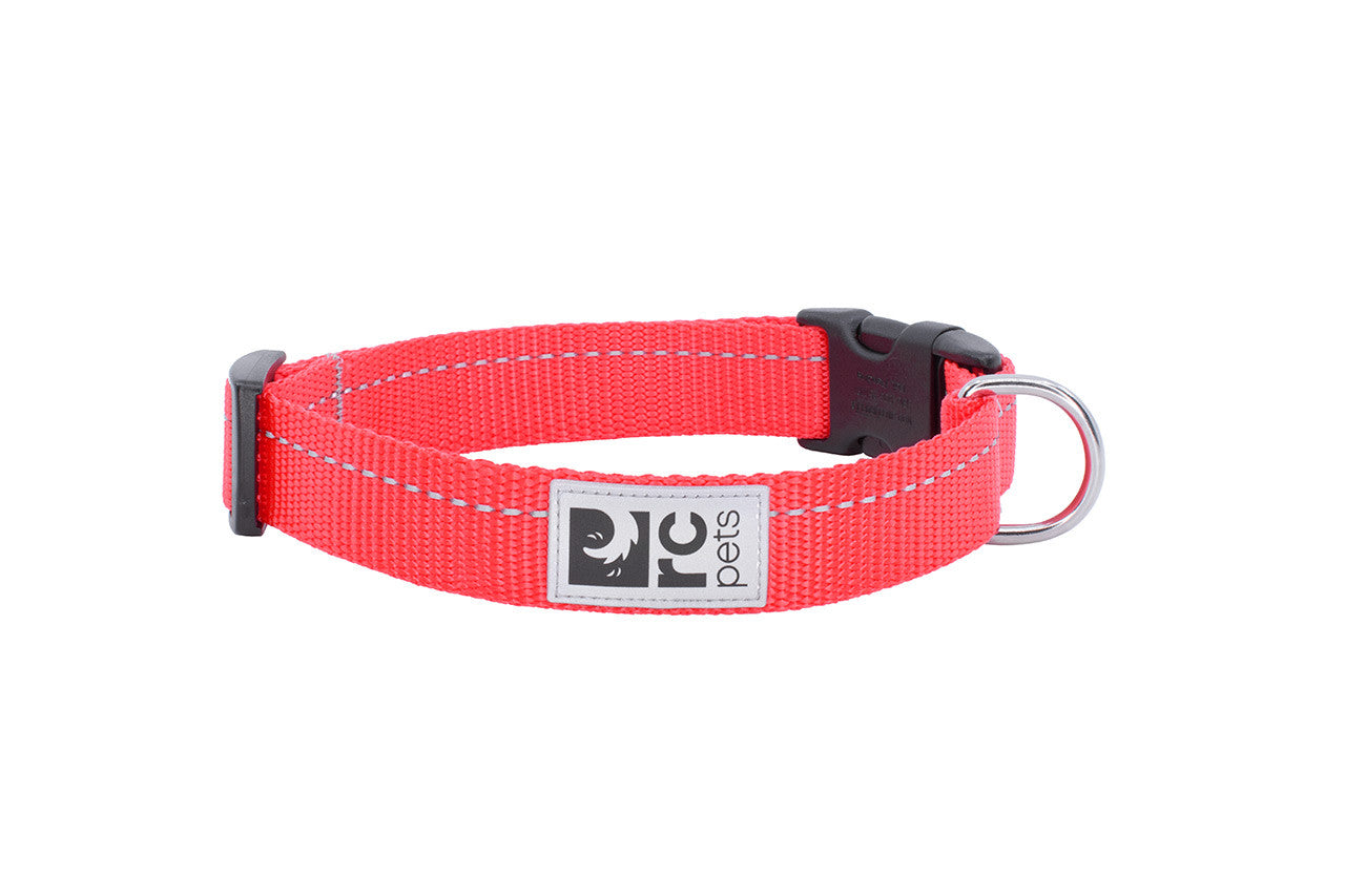 Primary Clip Collar Rojo c/Reflejante para Perros de RC Pets
