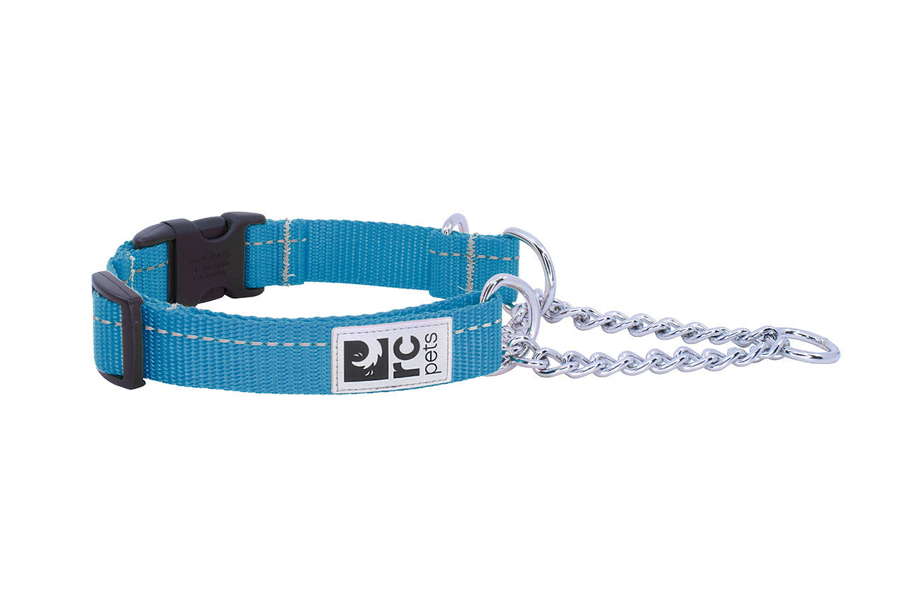 Primary Training Clip Collar Dark Teal c/Reflejante para Perros de RC Pets