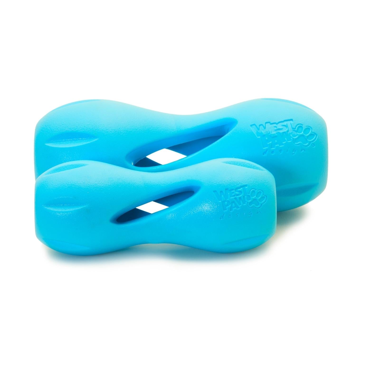 QWIZL de West Paw® color Azul - Juguete Dispensador de Premios para Perros