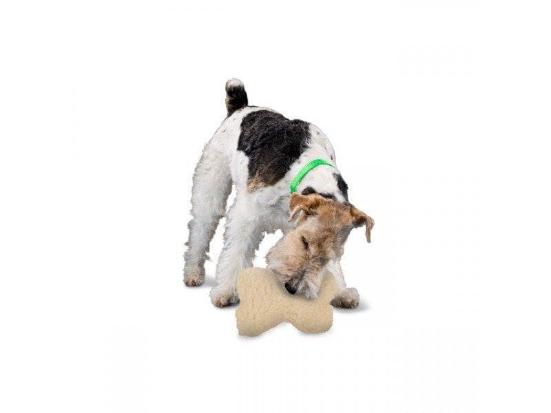 Hueso de Peluche Aborregado de PetSafe - Bone Sheepskin Toys by PetSafe