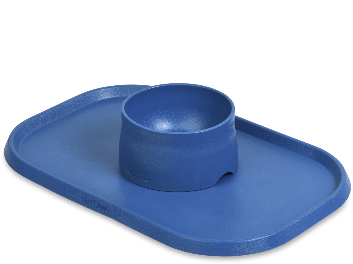 Tapete Seaflex® para Platos para Perros de West Paw Design® en Azul
