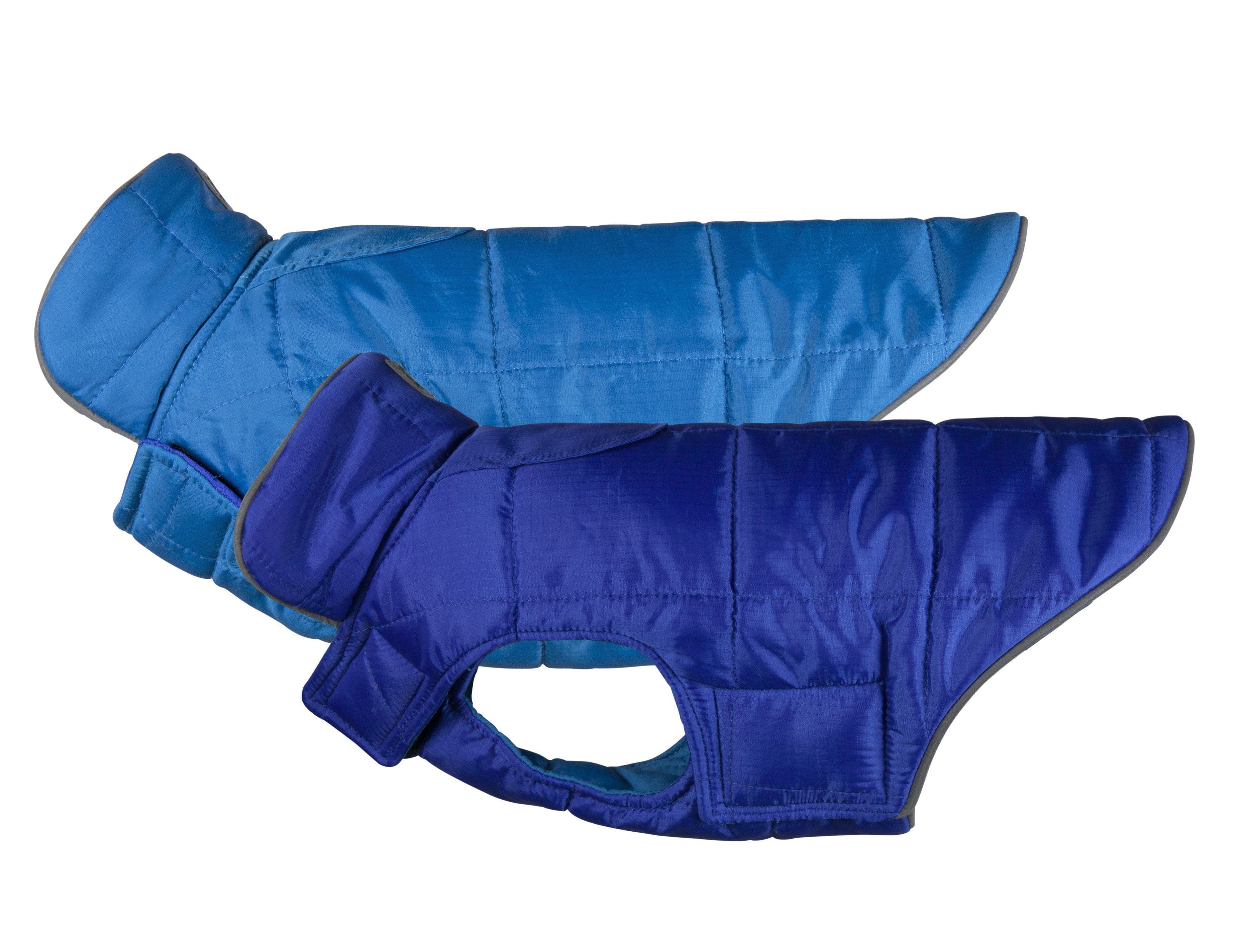 Chamarra para Perros Puff Doble Vista Azul Intenso/Azul Cyan - RC