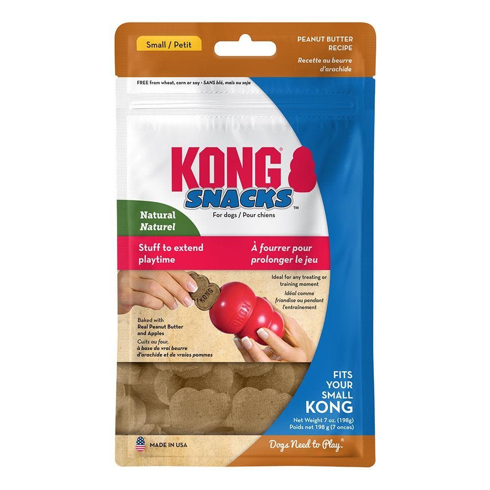 Kong Snacks CHICOS de Mantequilla de Maní - Galletas Premios para Perros Kong