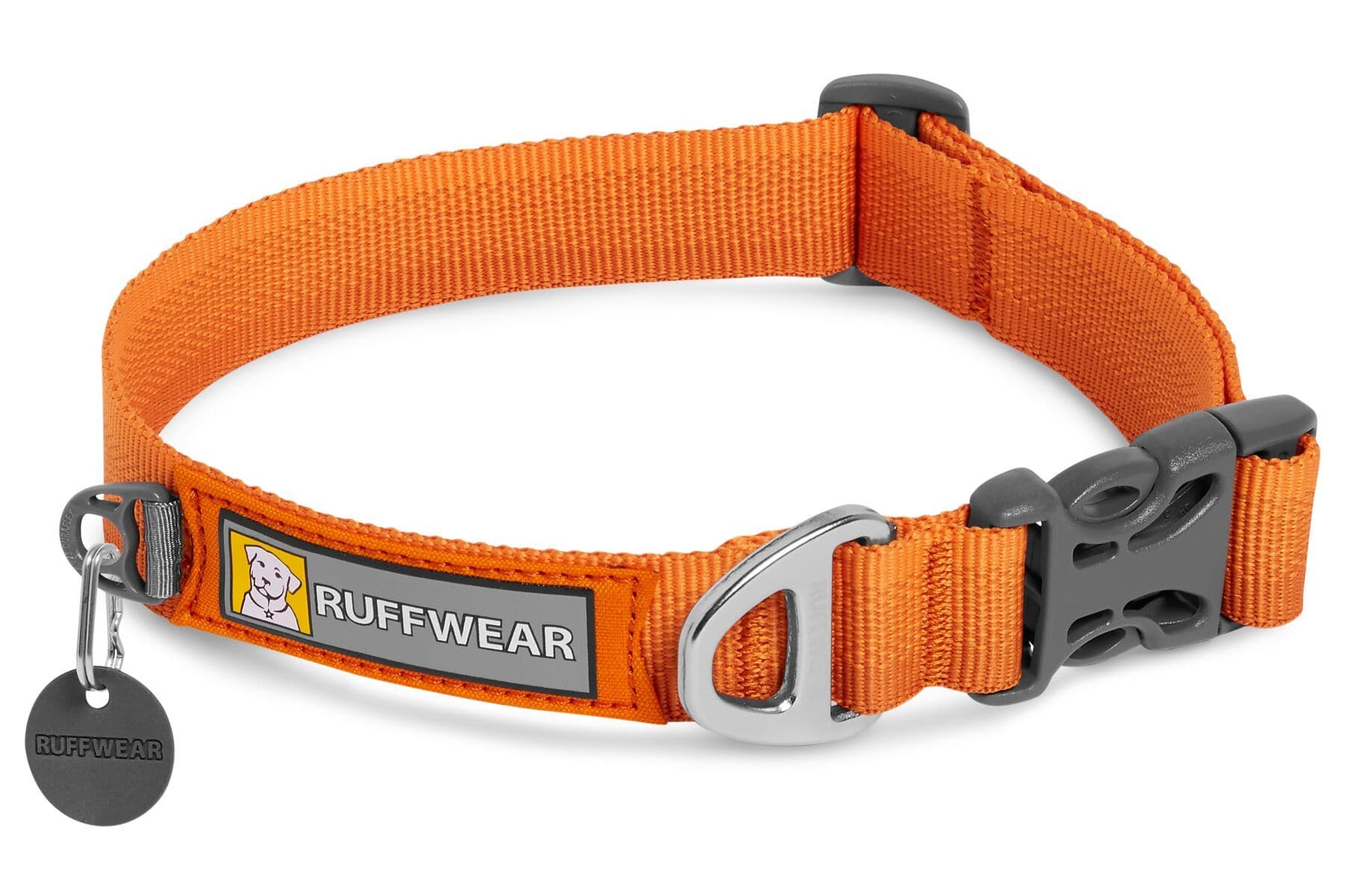 Collar para Perros Modelo Front Range® Collar Naranja (Campfire Orange) de Ruffwear