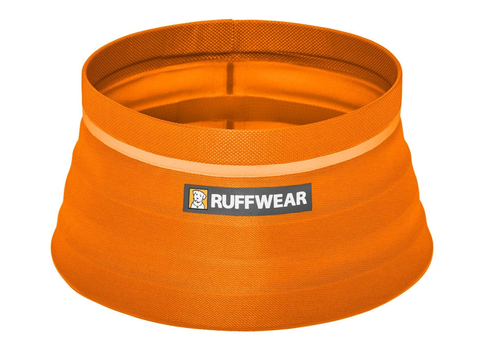 Bivy Bowl Plato Portatil y Colapsable para Alimentos y Agua Naranja (Salamander Orange) - Ruffwear