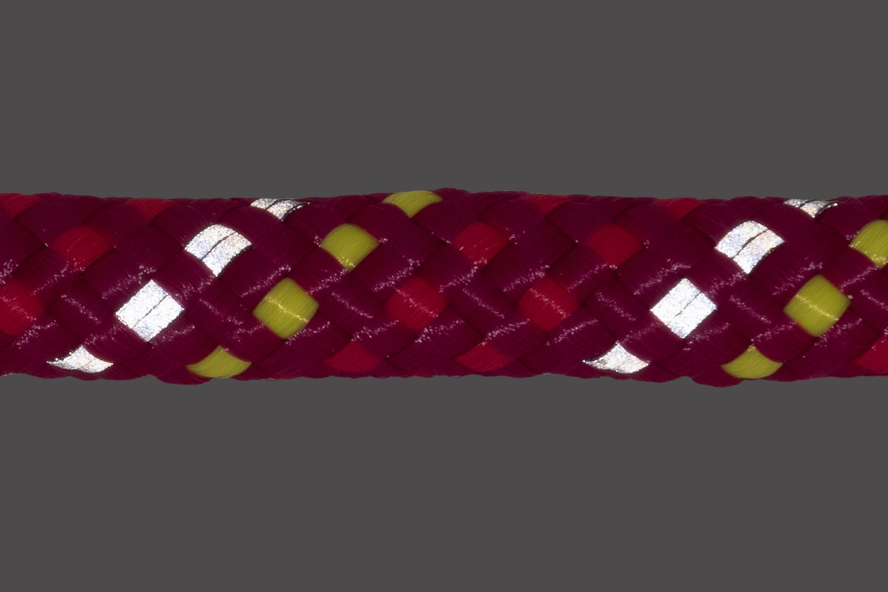 Knot-a-Collar® Collar de Cuerda para Perros- Rosa Magenta (Hibiscus Pink) - Ruffwear