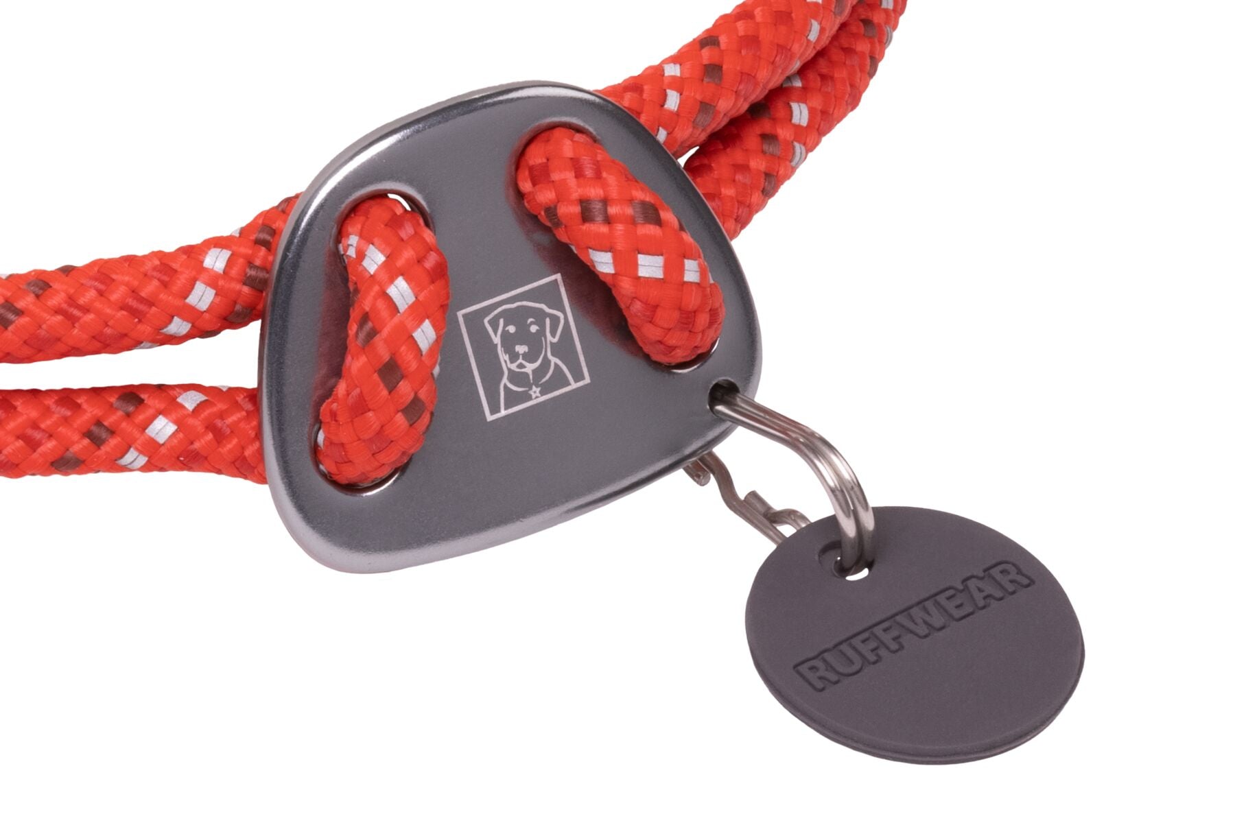 Knot-a-Collar® Collar de Cuerda para Perros- Rojo (Red Sumac) - Ruffwear