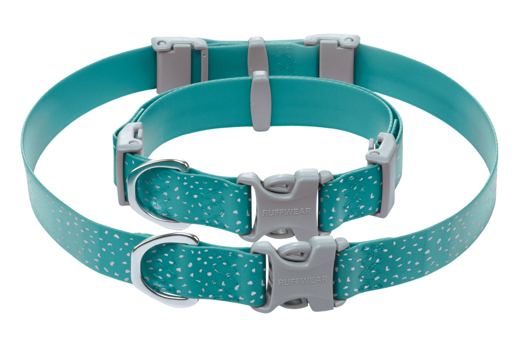 Collar Confluence Impermeable- Verde Aqua (Aurora Teal) - Ruffwear