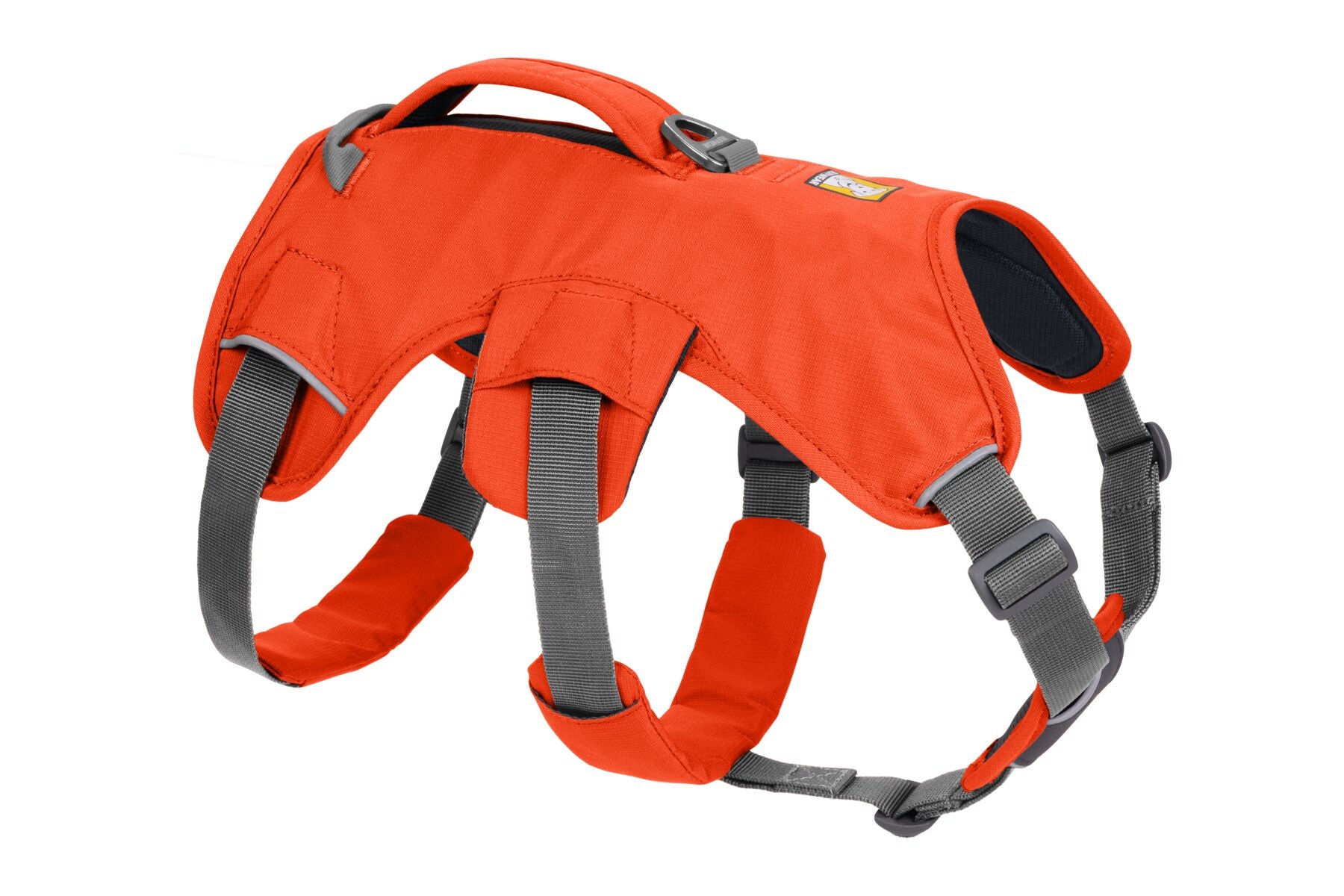 Web Master Harness® Pechera Multiusos con Asa en Naranja Fosfo (Blaze Orange) de Ruffwear
