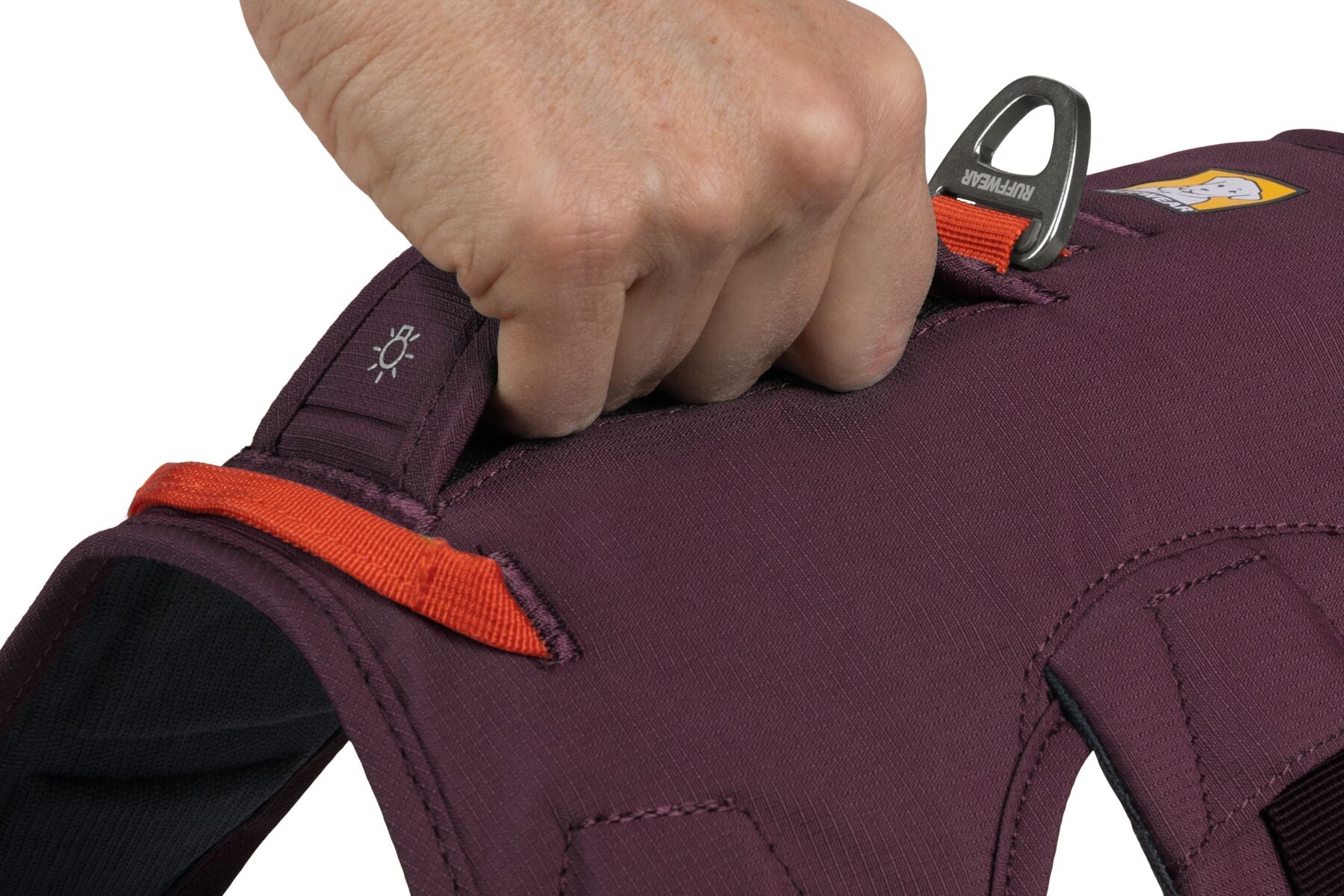 Web Master Harness® Pechera Multiusos con Asa en Purpura (Purple Rain) de Ruffwear