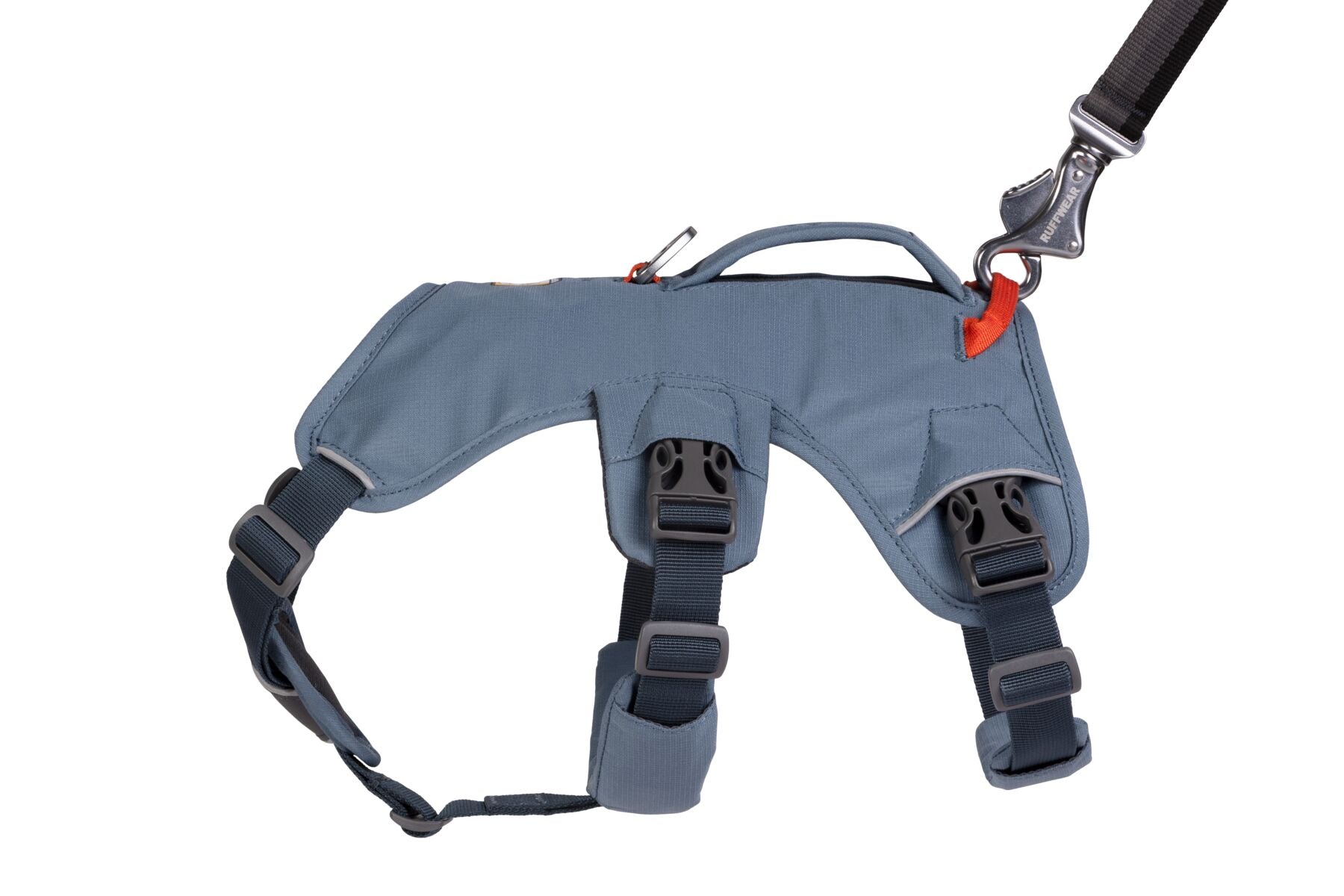 Web Master Harness® Pechera Multiusos con Asa en Azul Piedra (Blue Slate) de Ruffwear