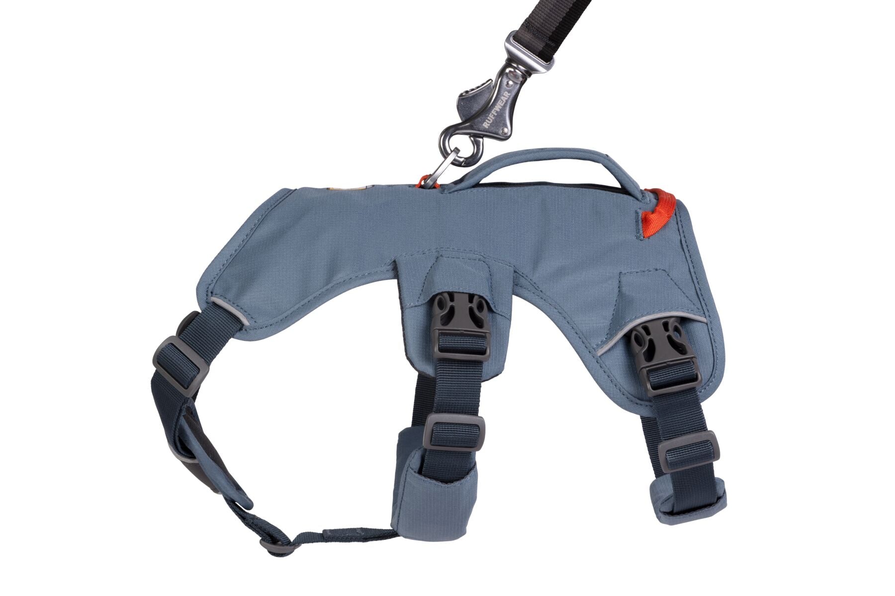 Web Master Harness® Pechera Multiusos con Asa en Azul Piedra (Blue Slate) de Ruffwear