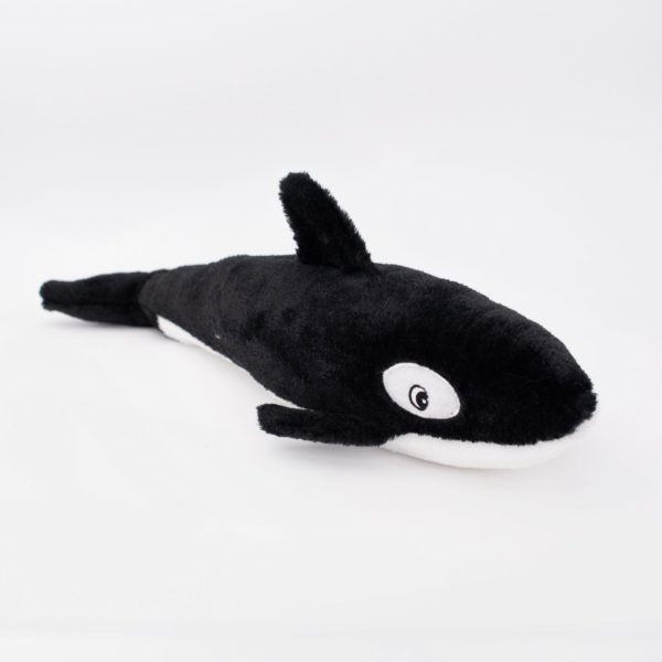 Orca de Peluche con Sonido al Agitar - Jigglerz Killer Whale