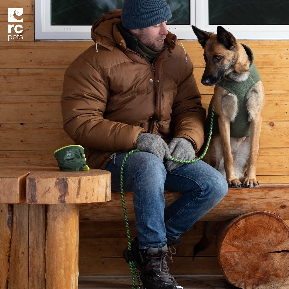 Suéter Polar de Felpa Ligero en color Negro