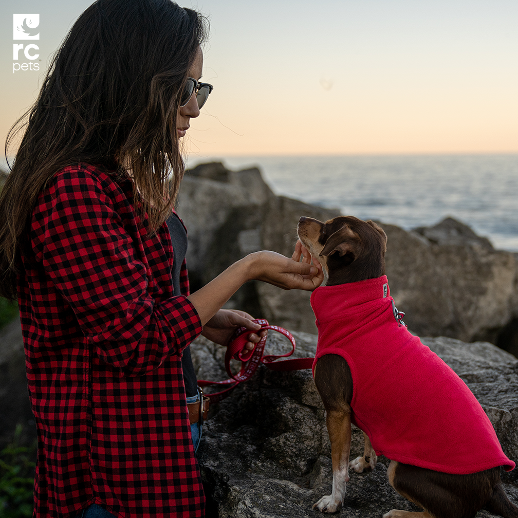 Suéter Polar de Felpa Ligero en color Negro