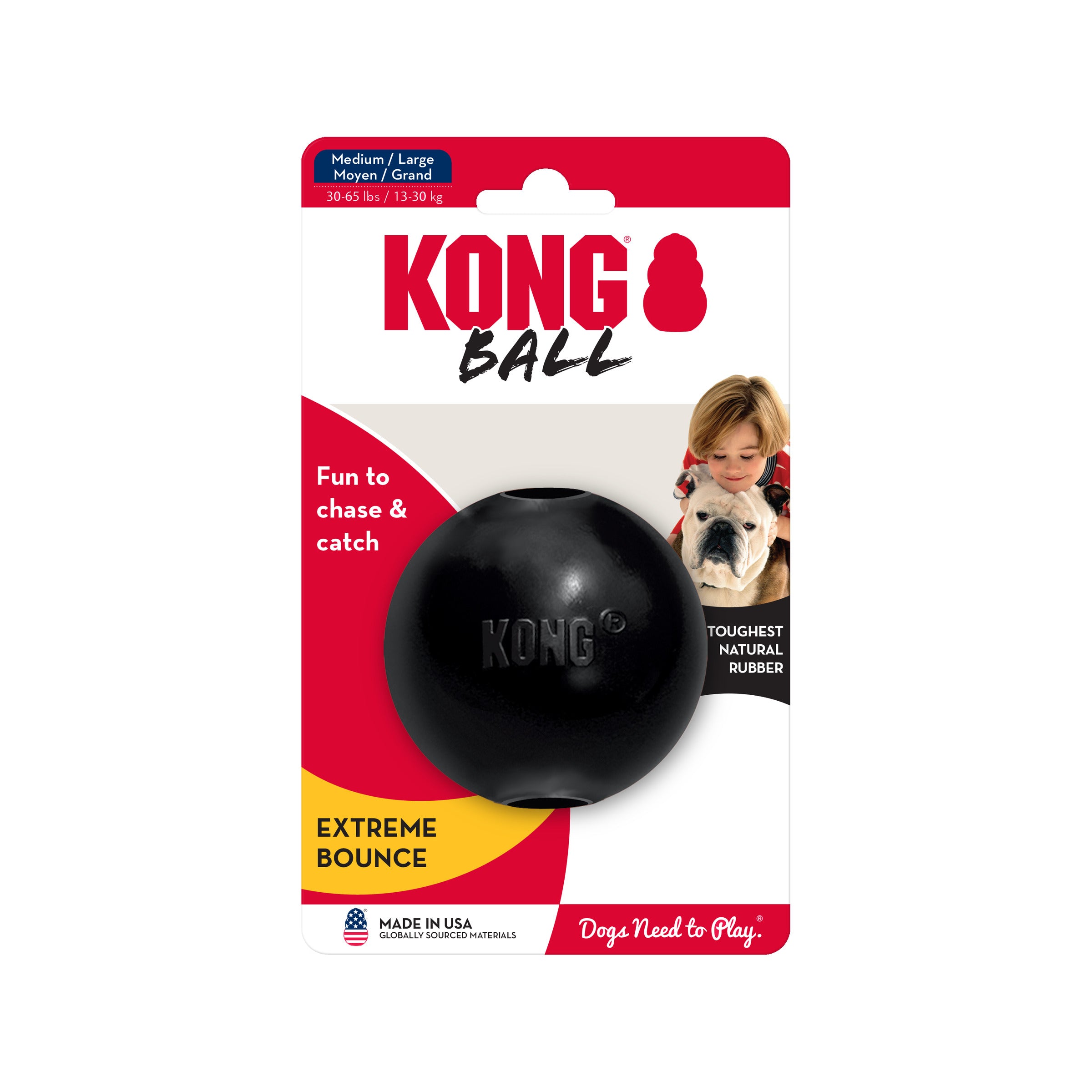 KONG Extreme Ball - Pelota Super Resistente