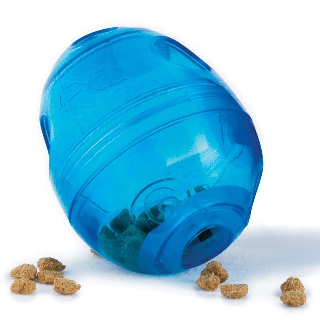 Comedero Interactico Egg-Cersizer Cat Toy de Pet Safe