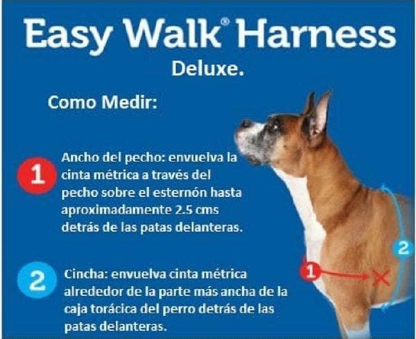 Deluxe Easy Walk® Azul Océano Pechera Arnés No mas tirones
