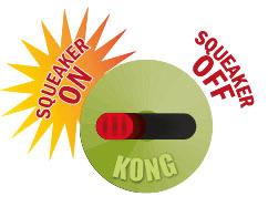Juguete Kong Off/On Dog - Juguete Kong Con Squeaker