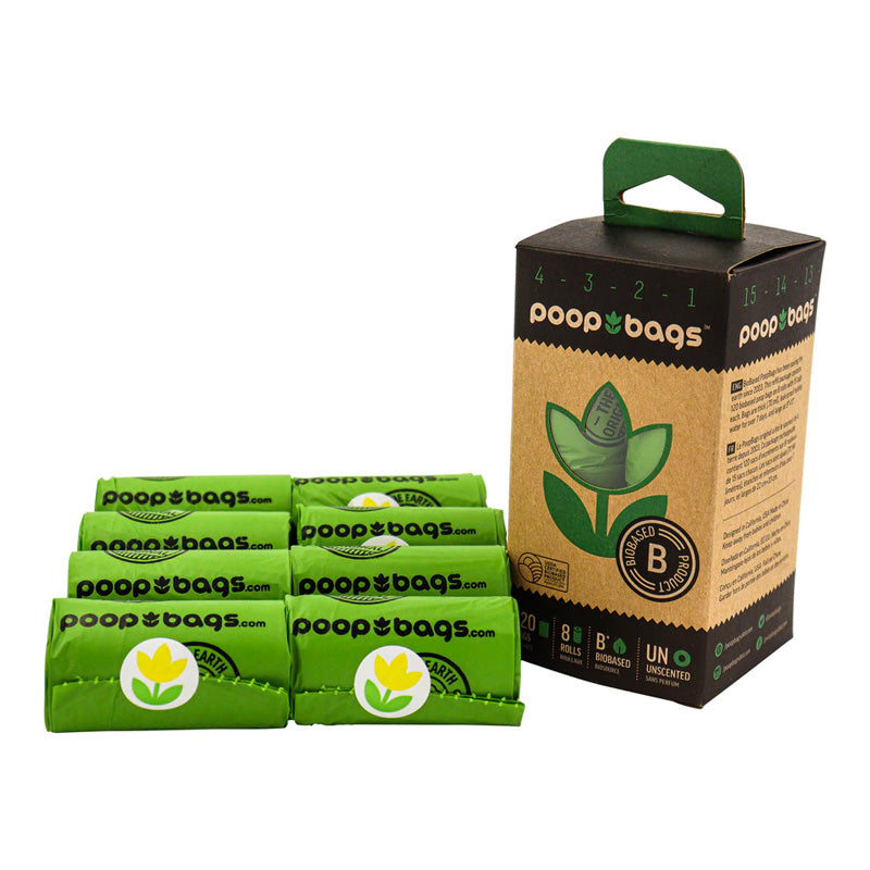 120 Bolsas p/Popo Poop Bags sin Esencia (8 Rollos con 15 Bolsas) — La ...