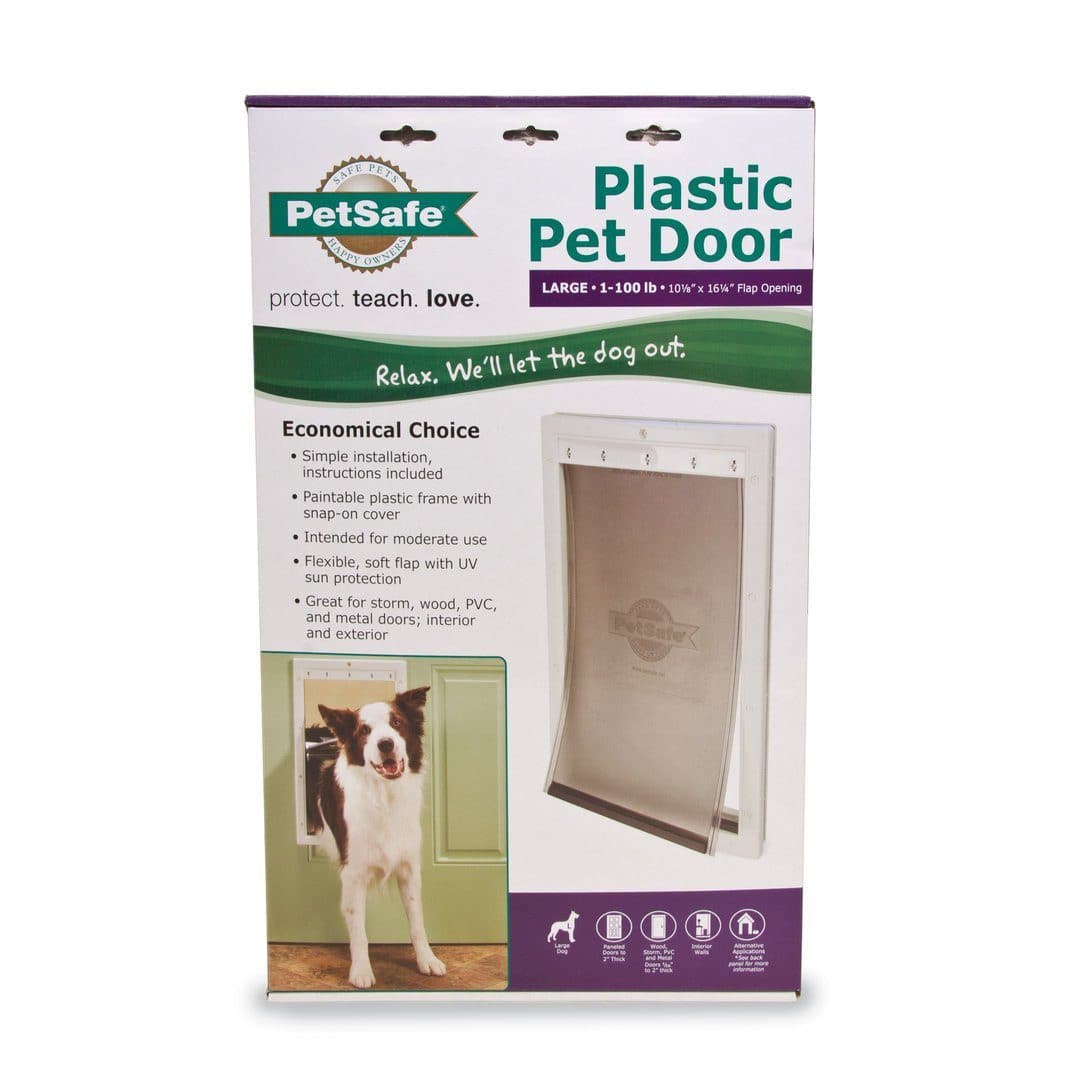 Puerta de Plastico para Perros Modelo Plastic Pet Doors de PetSafe® — La  Tienda de Frida & Chelsee