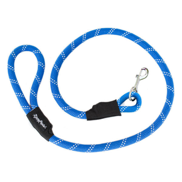 Correa Azul de Cuerda de Escalar para Perros de ZippyPaws (2 Medidas)