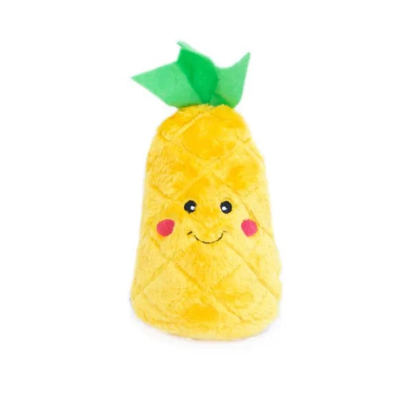 Piña de Peluche con Squeakers - ZippyPaws NomNomz Pineapple