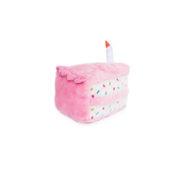 Pastel Rosa de Cumpleaños de Peluche - Zippy Birthday Cake Pink
